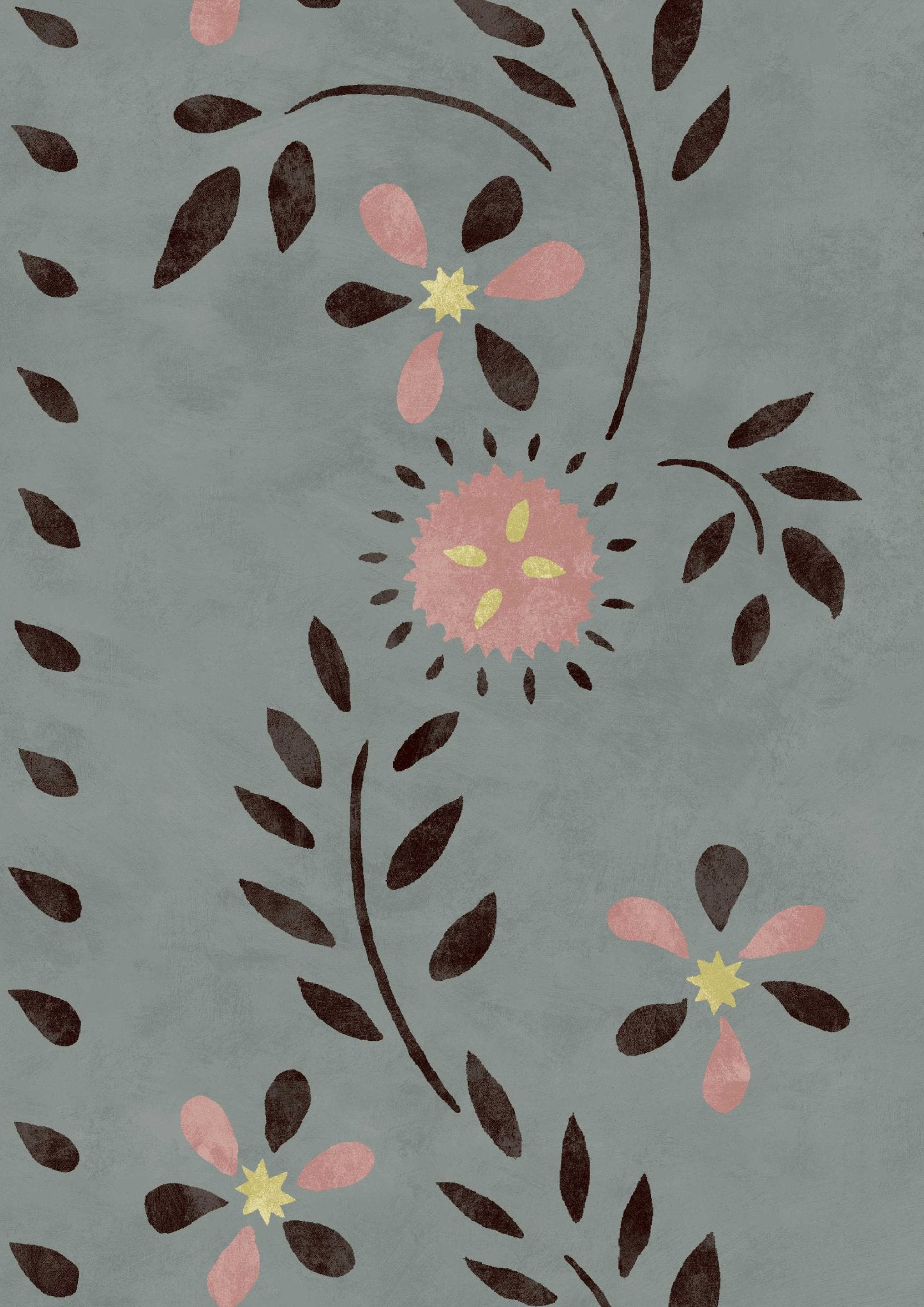 Lewis & Wood - Folklore - Rose Ash - Premier Wallcovering