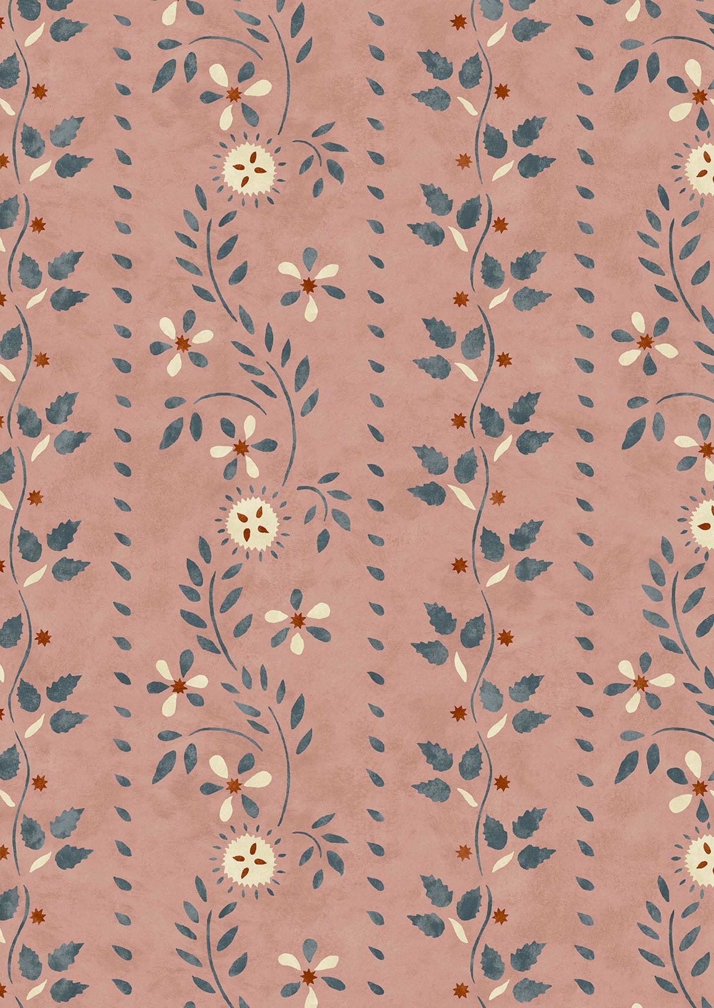 Lewis & Wood - Folklore - Pink Salt - Premier Wallcovering