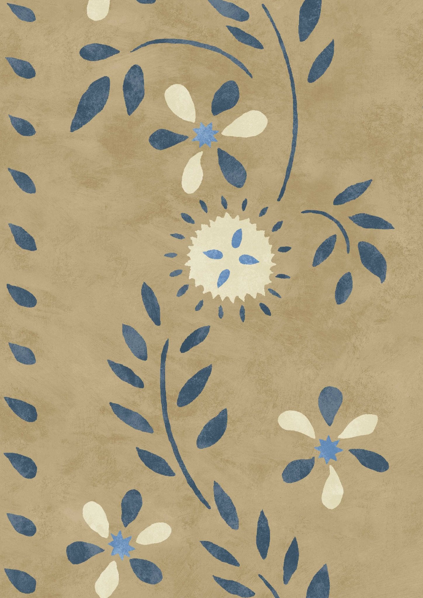 Lewis & Wood - Folklore - Buttermilk Blue - Premier Wallcovering