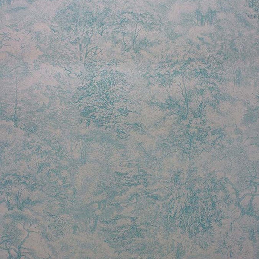 Folyo Wallpaper - Blue - Osborne & Little - W6757-01 - Premier Wallcovering