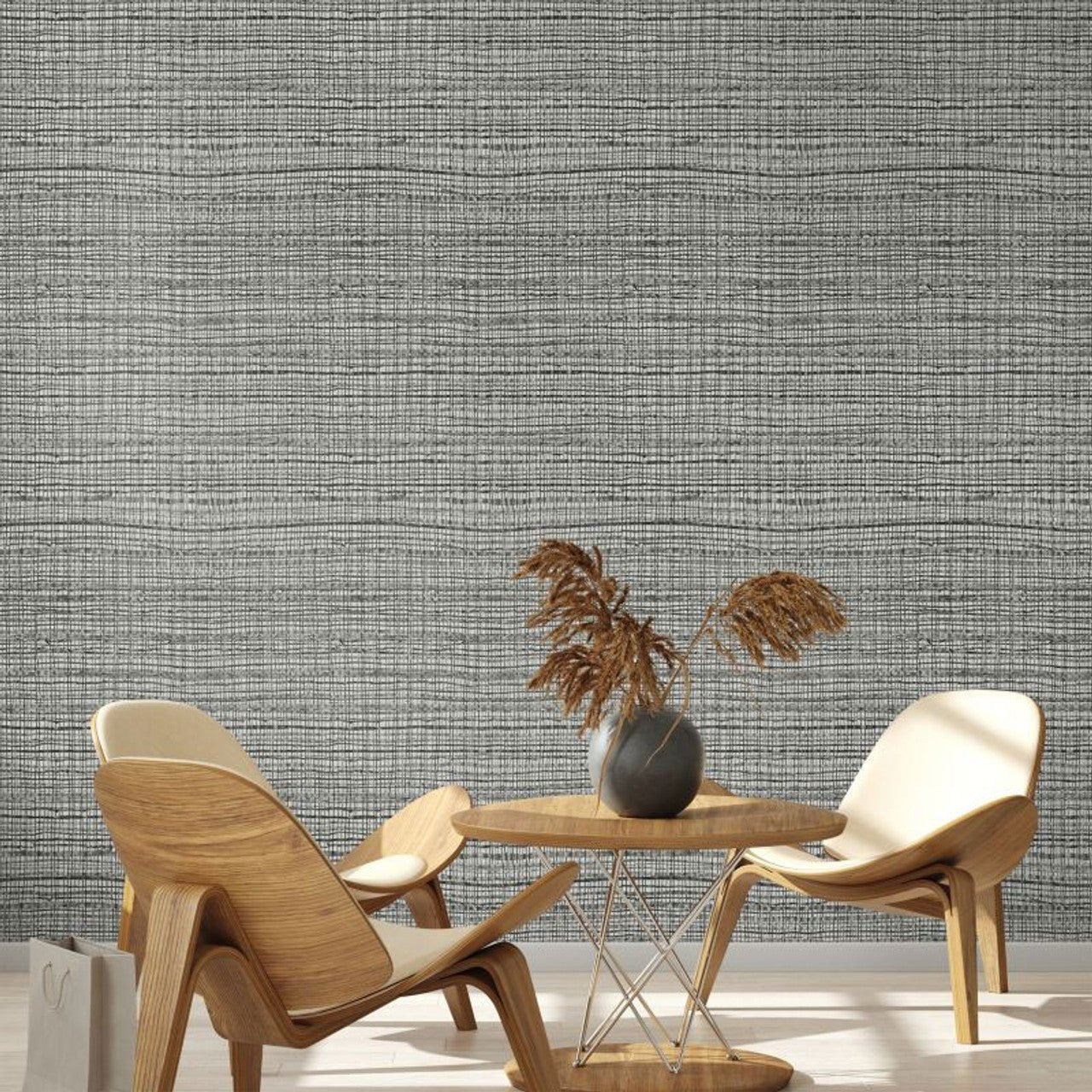 Fondo Pepper Wallpaper - Black Cumin - Hohenberger - 27097 - Premier Wallcovering