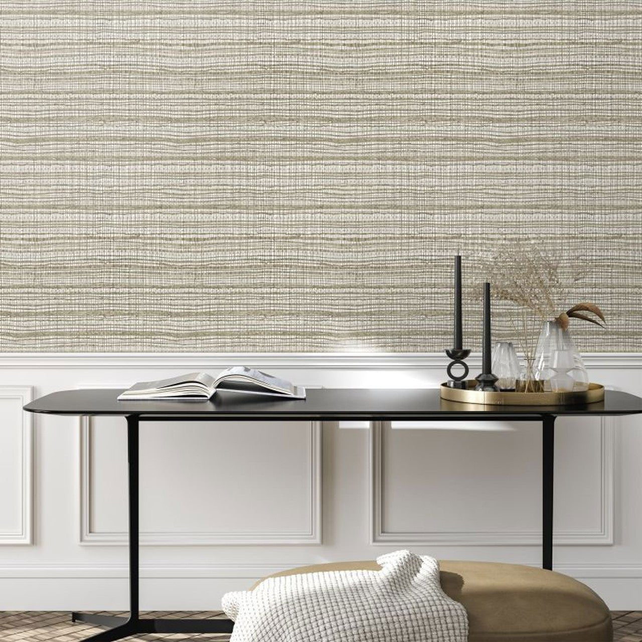 Fondo Salt Wallpaper - Pine Nut - Hohenberger - 27091 - Premier Wallcovering