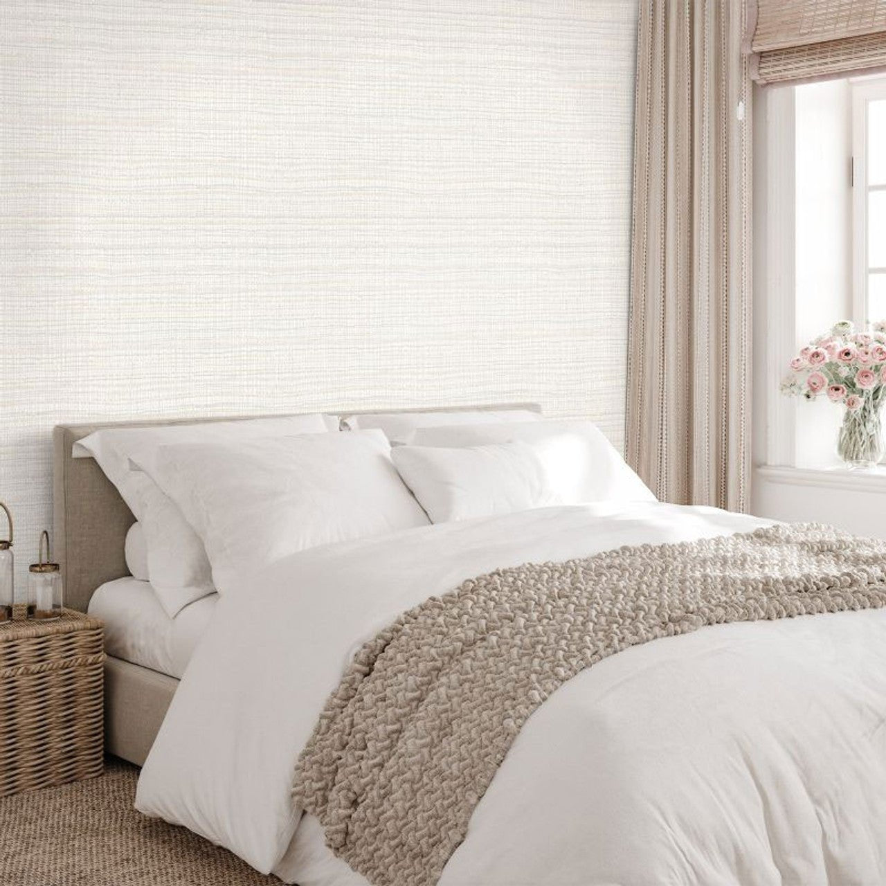 Fondo Salt Wallpaper - Sesame - Hohenberger - 27094 - Premier Wallcovering
