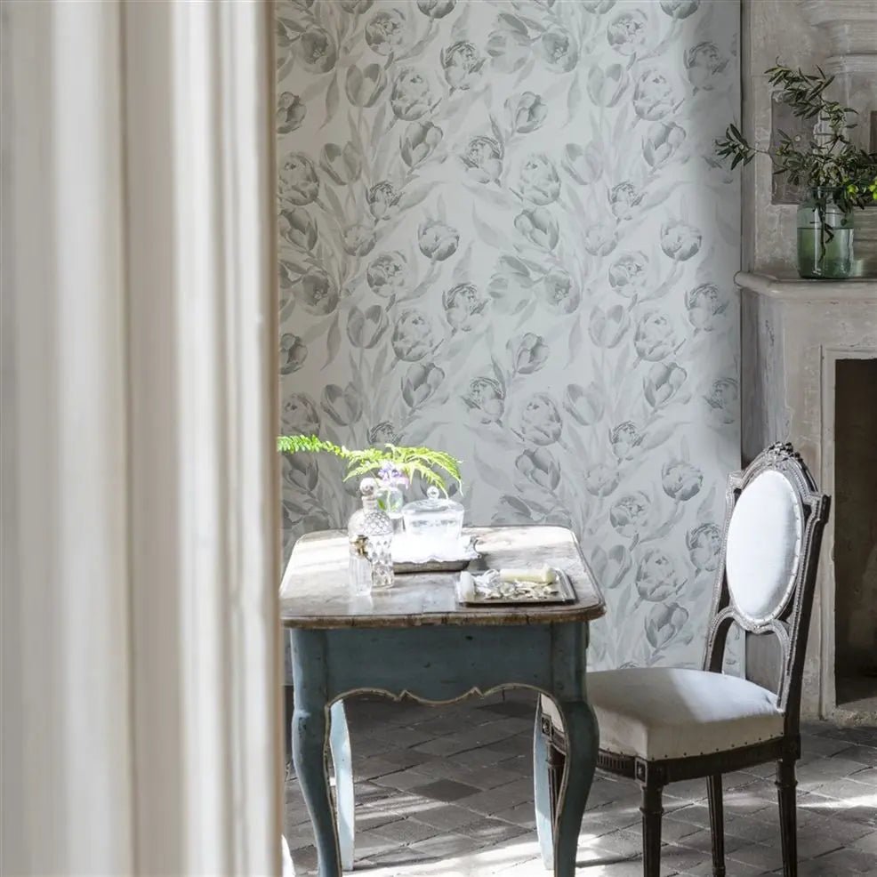 Fontainebleau Wallpaper - Porcelain - Designers Guild - PDG685/01 - Premier Wallcovering