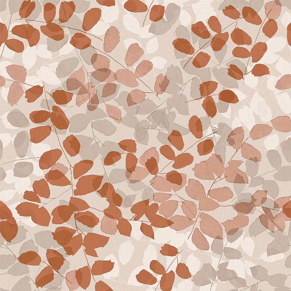 Forest Floor Wallpaper - Burnt Orange - Next - 128829 - Premier Wallcovering