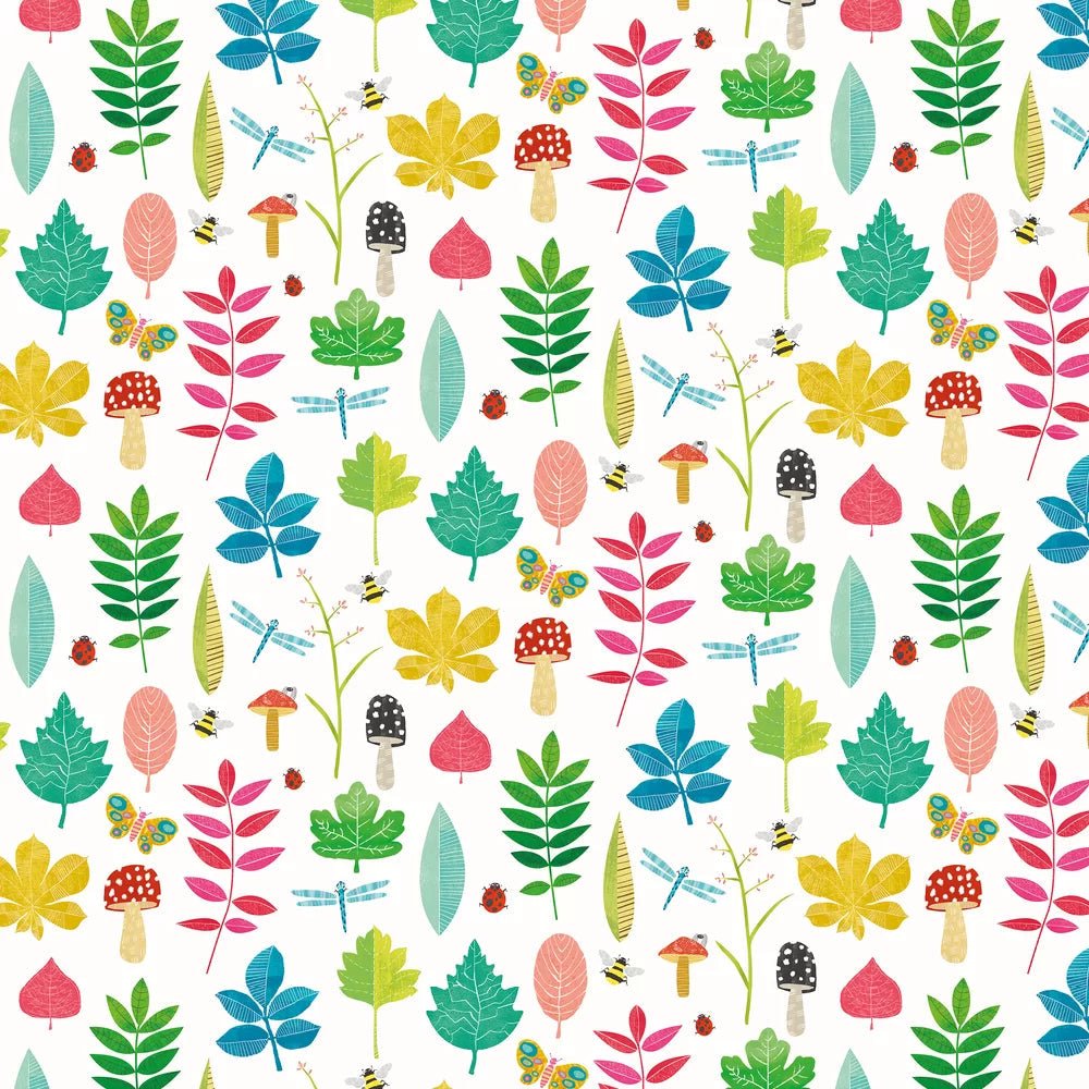 Forest Floor Wallpaper - Juicy Fruit - Ohpopsi - WGU50101W - Premier Wallcovering