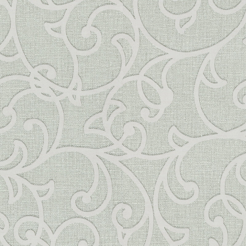 Forte Geometric Metallic Wallpaper - Green - Erismann - 10467 - 24 - Premier Wallcovering
