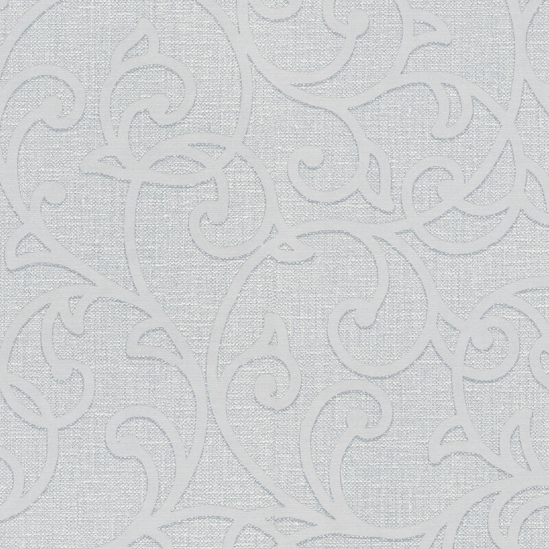 Forte Geometric Metallic Wallpaper - Grey - Erismann - 10467 - 10 - Premier Wallcovering