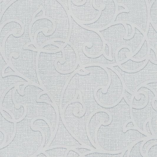 Forte Geometric Metallic Wallpaper - Grey - Erismann - 10467 - 10 - Premier Wallcovering