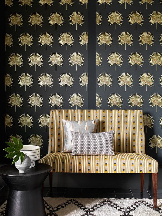 Fortunei Wallpaper - Slate - J182W - 01 - Jane Churchill - Premier Wallcovering