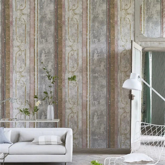 Foscari Fresco Scene 1 Wallpaper - Tuberose - Designers Guild - PDG1097/01 - Premier Wallcovering