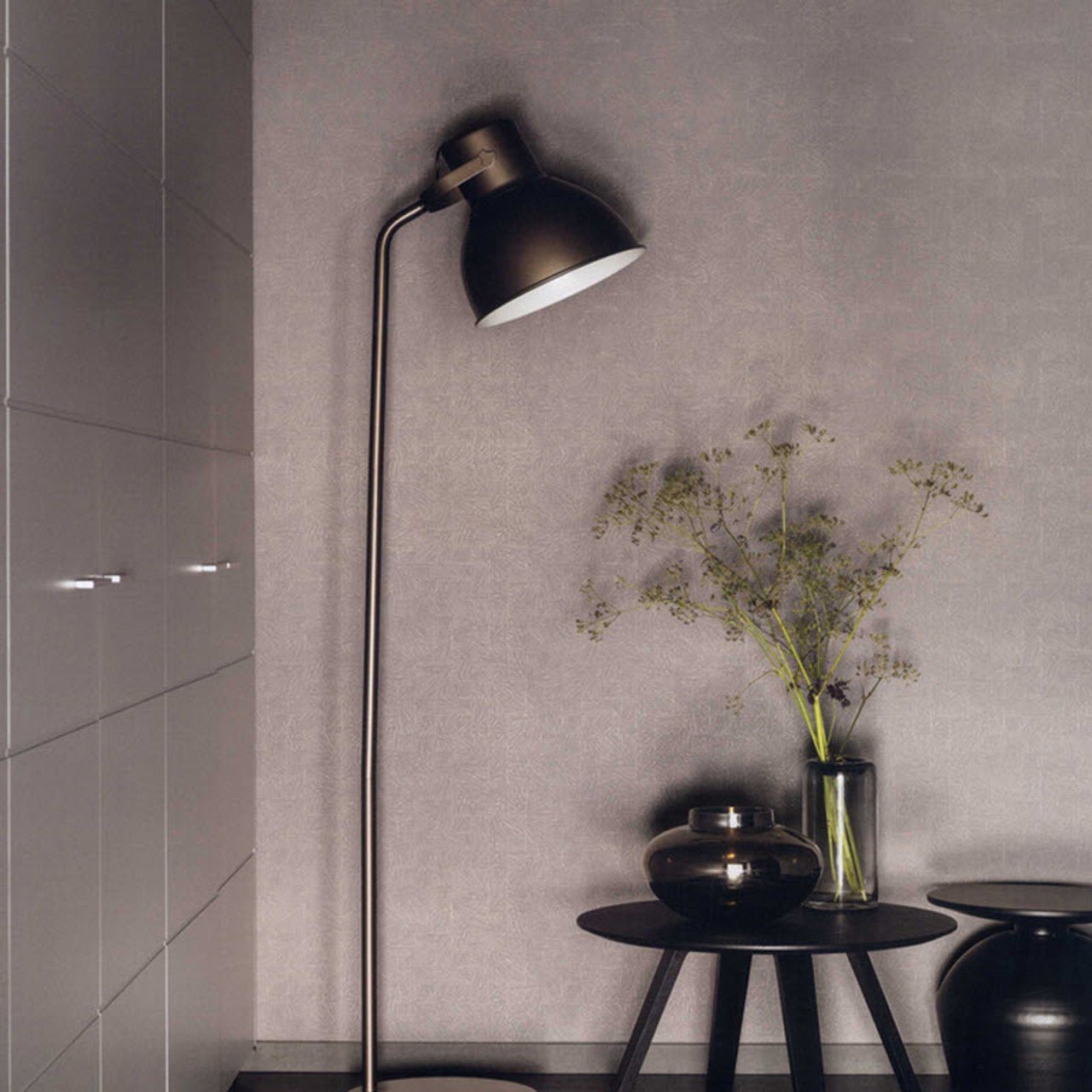 Fossile Uni Wallpaper - Grey - Casadeco - 29591342 - Premier Wallcovering