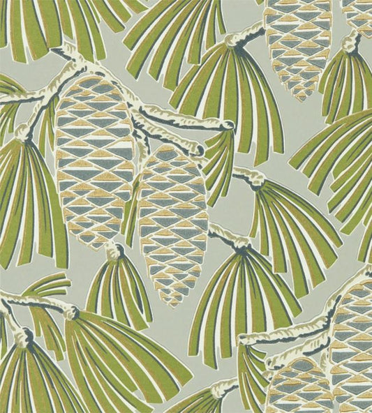 Foxley Wallpaper - Fern Stone - HSAW112126 - Harlequin - Premier Wallcovering