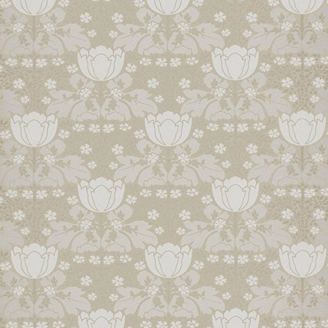 Foxtrot Belle Epoque Wallpaper - Beige - Casadeco - 82231130 - Premier Wallcovering