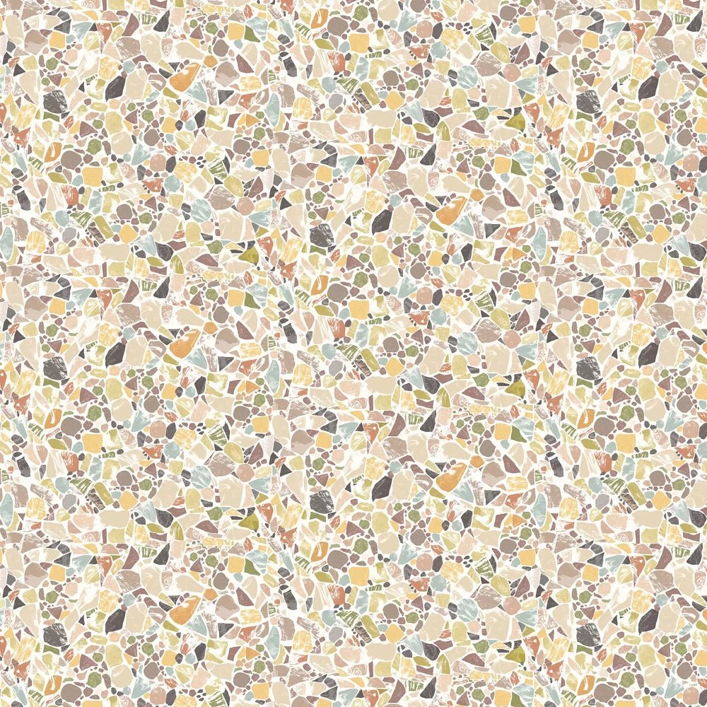 Fragments Wallpaper - Fossil & Sage - Ohpopsi - ABS50114W - Premier Wallcovering