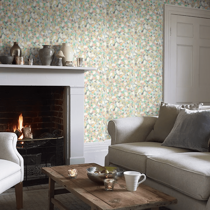 Fragments Wallpaper - Pistachio - Ohpopsi - ABS50113W - Premier Wallcovering
