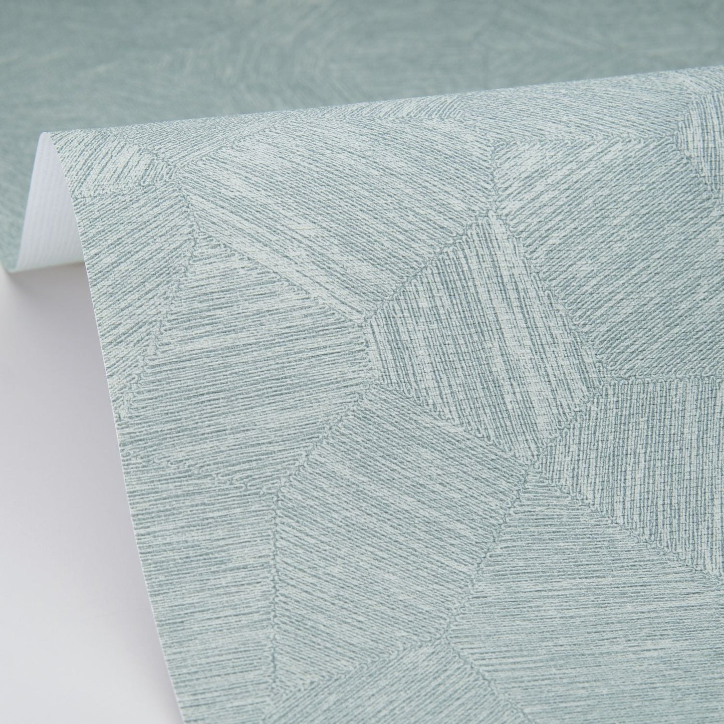 Fragments Wallpaper - Bleu cendre - Caselio - 107016109 - Premier Wallcovering