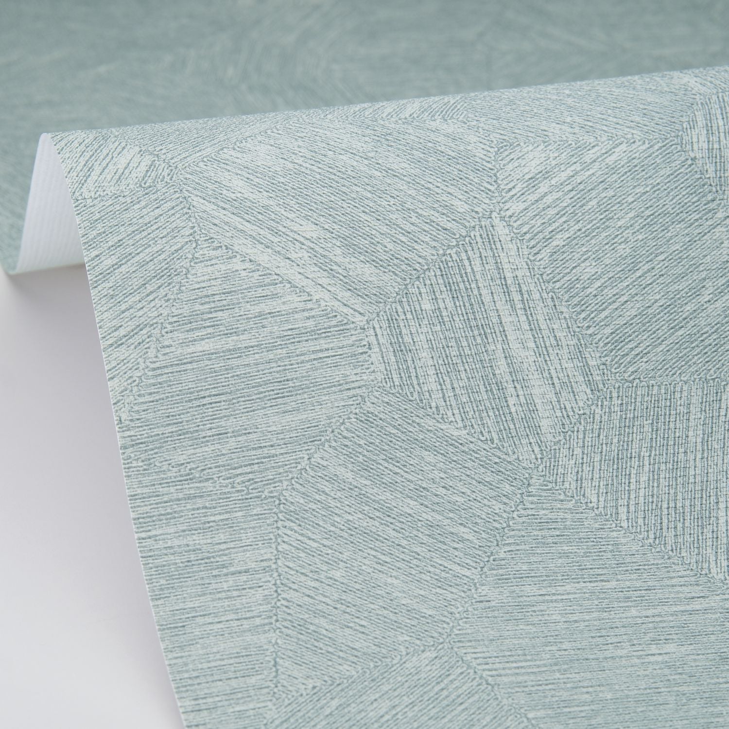 Fragments Wallpaper - Bleu cendre - Caselio - 107016109 - Premier Wallcovering