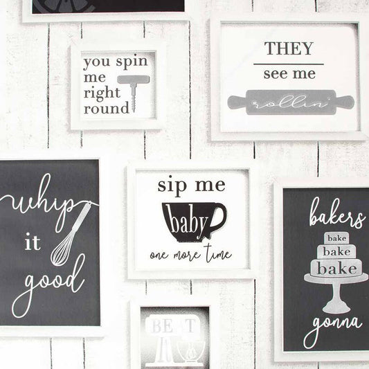 Frames Quotes Wallpaper - Contour - 106631 - Premier Wallcovering