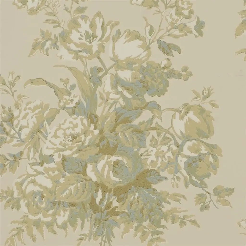 Francoise Bouquet Wallpaper - Parchment - Ralph Lauren - PRL706/01 - Premier Wallcovering