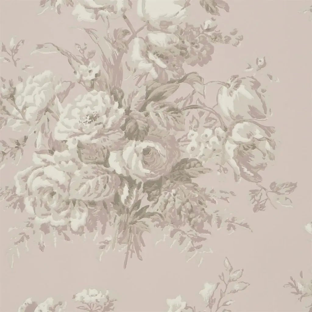 Francoise Bouquet Wallpaper - Mauveine - Ralph Lauren - PRL706/03 - Premier Wallcovering