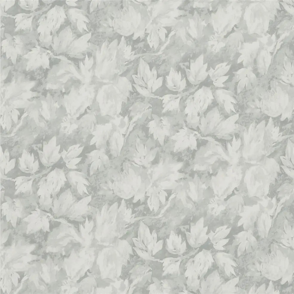 Fresco Leaf Wallpaper - Silver - Designers Guild - PDG679/03 - Premier Wallcovering