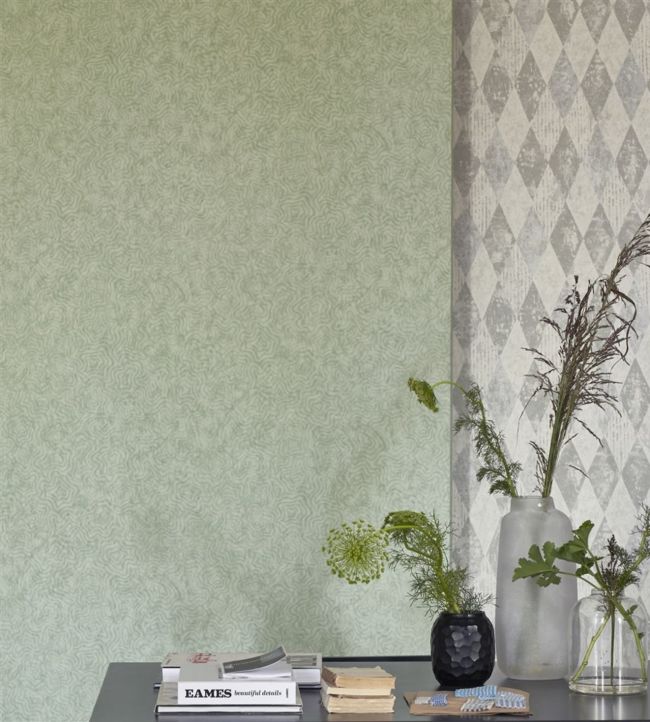Fresco Wallpaper - Pewter - PDG1092/02 - Designers Guild - Premier Wallcovering