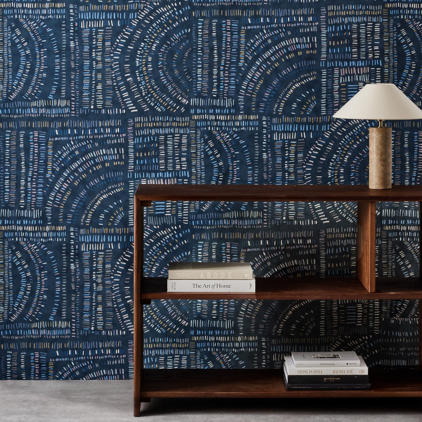 Frescoes Wallpaper - Sapphire / Kyanite / Quartz - Harlequin - HDMW113295 - Premier Wallcovering