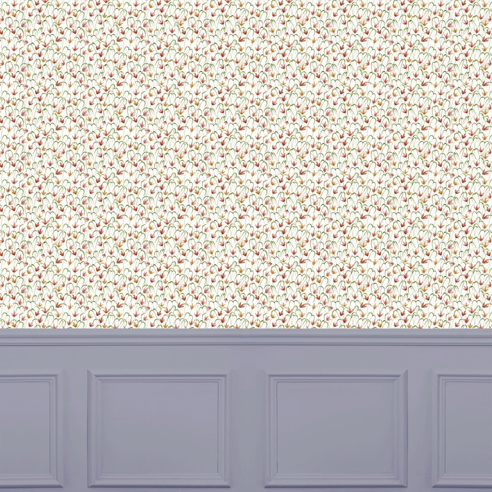 Fresia Wallpaper - Linen - Voyage Maison - FRESIA/WPO/LIN - Premier Wallcovering