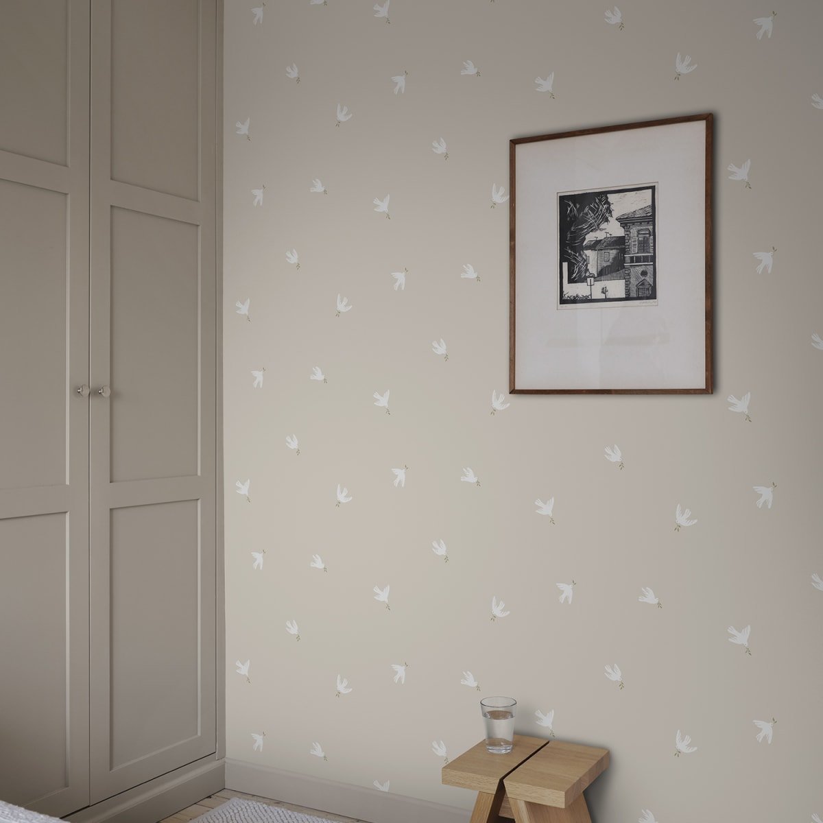 Frida Wallpaper - Sandstone - Sandberg - S10625 - Premier Wallcovering