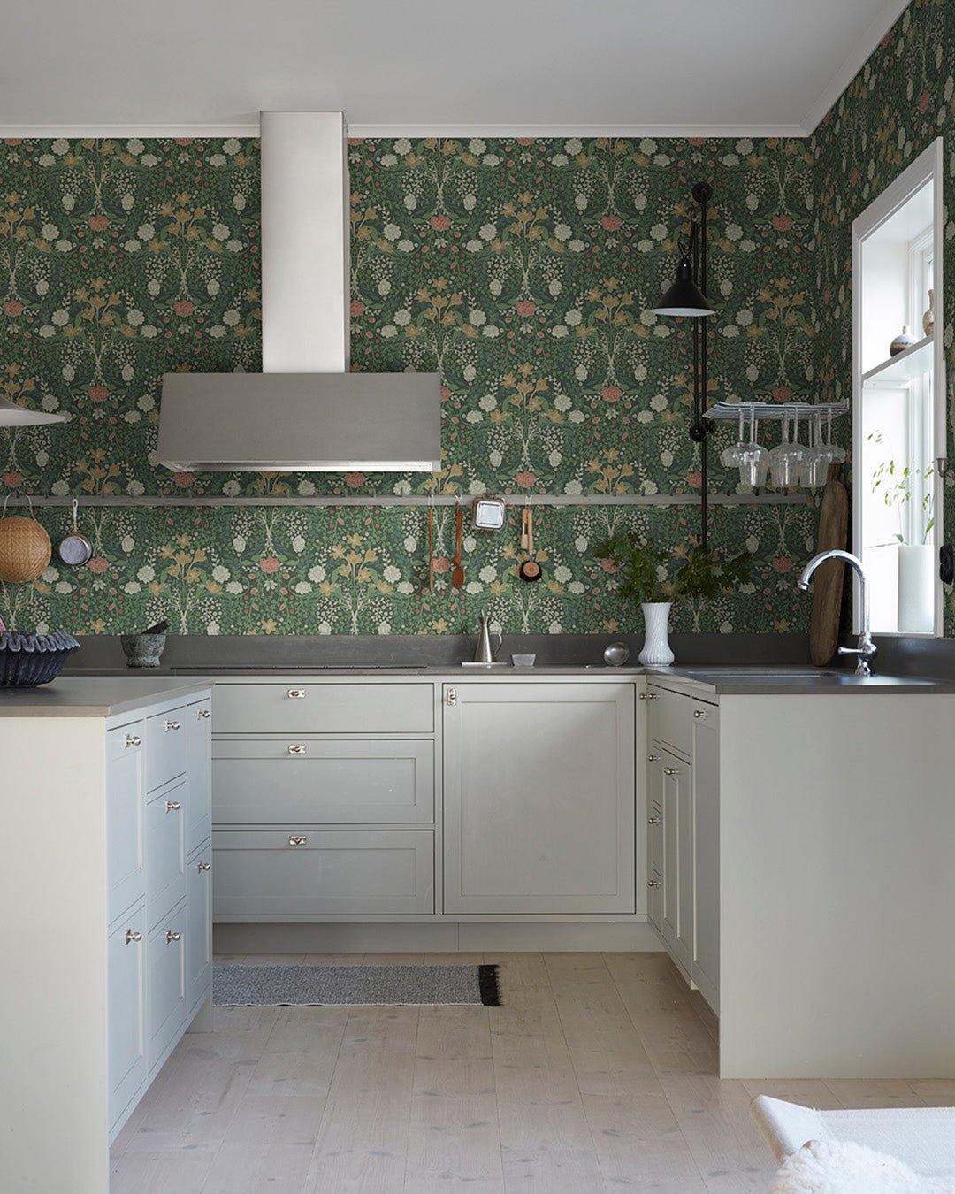 Froso Wallpaper - Green - Midbec - 24102 - Premier Wallcovering