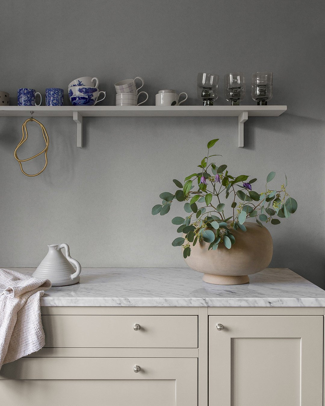 Frost Wallpaper - Dark Gray - Midbec - 77032 - Premier Wallcovering