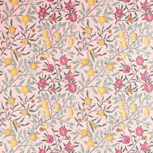 Fruit Fabric - Stardust - Morris & Co - 520006 - Premier Wallcovering