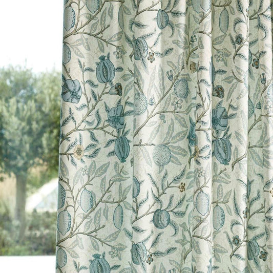 Fruit Wide Width Fabric - Pear/Plaster Pink - Morris & Co - 227291 - Premier Wallcovering