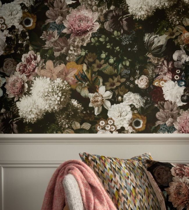 Fullerton Wallpaper - Ivory / Blush - Osborne & Little - W7454-01 - Premier Wallcovering