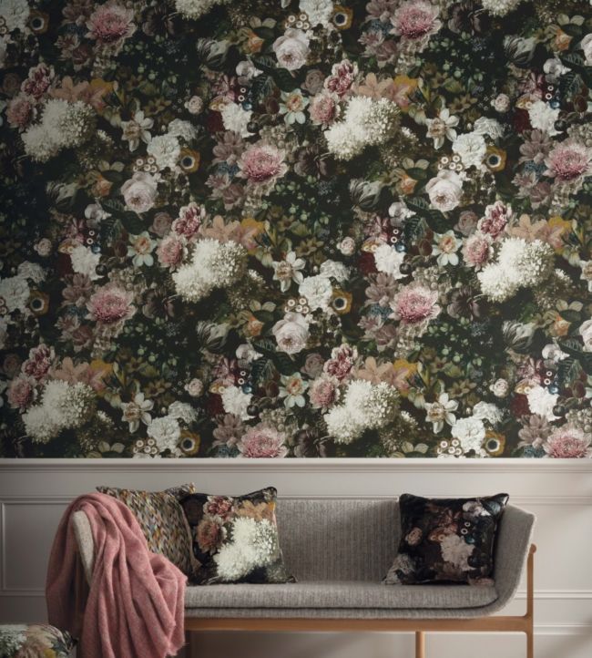 Fullerton Wallpaper - Ivory / Blush - Osborne & Little - W7454-01 - Premier Wallcovering