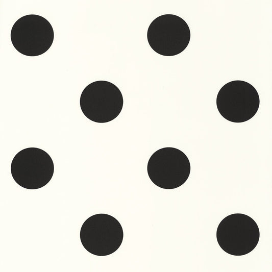 Fullmoons Wallpaper - Noir Blanc - Caselio - 101209007 - Premier Wallcovering