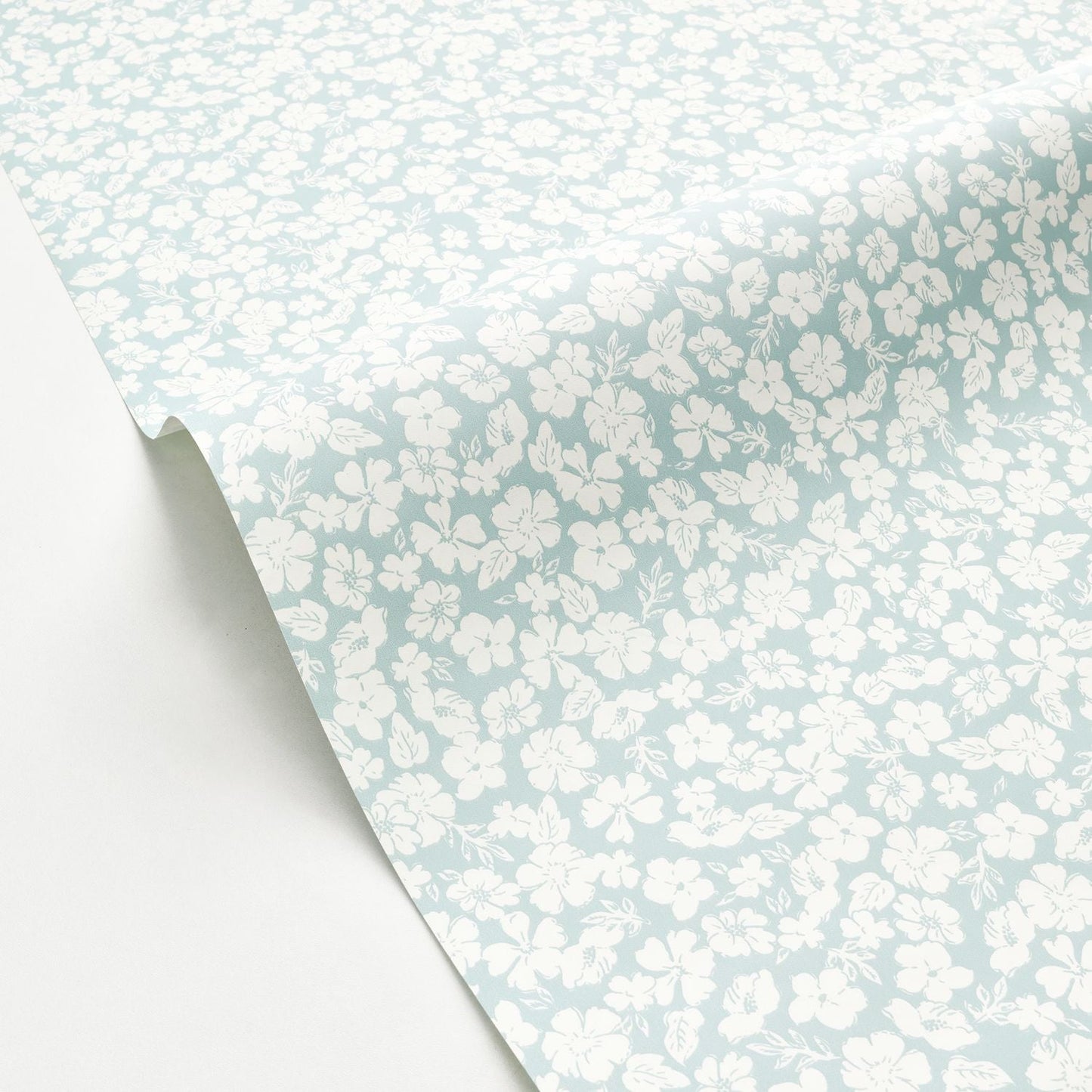 Funny Wallpaper - Blanc Bleu - Caselio - 104100613 - Premier Wallcovering