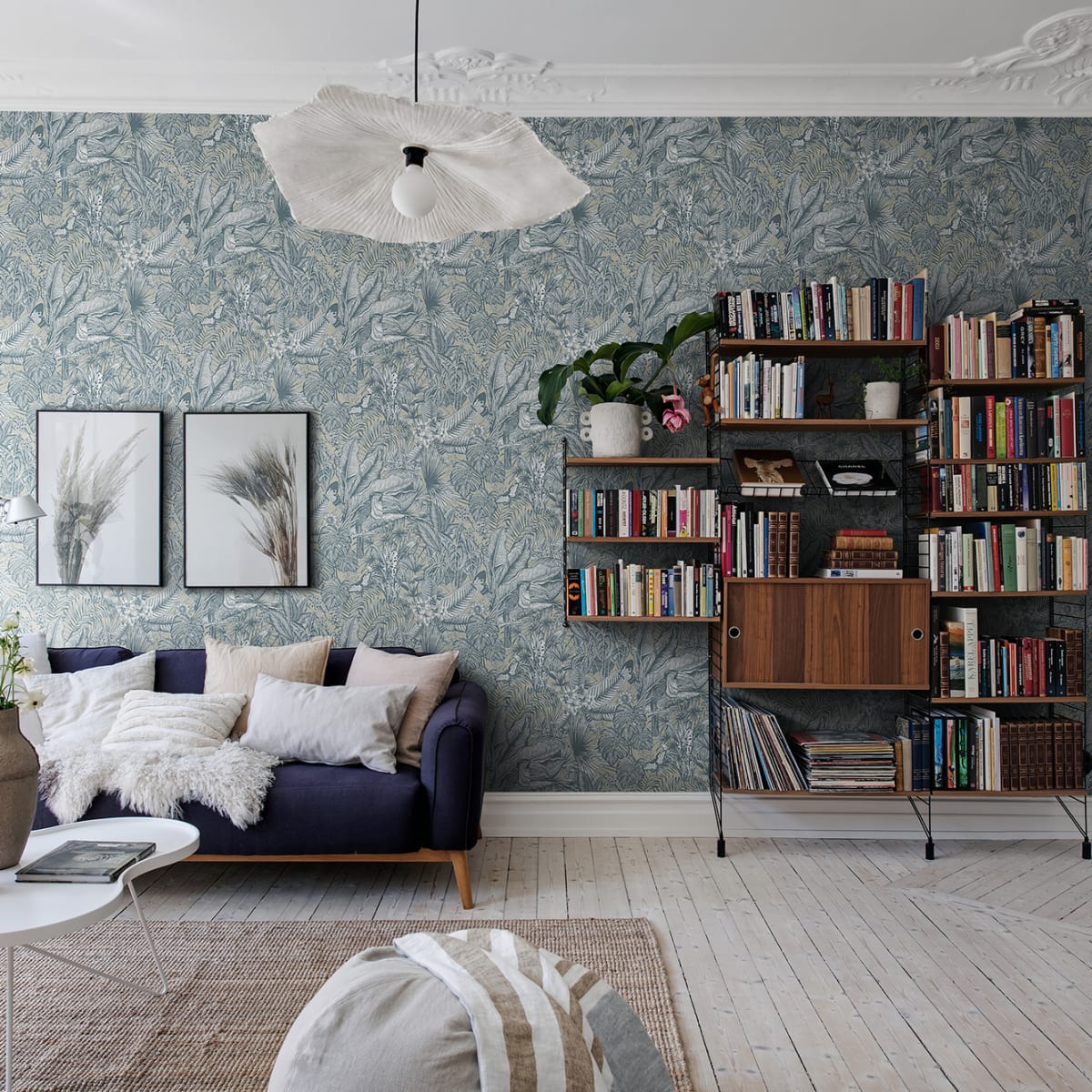 Furada Wallpaper - Soft - Rebel Walls - R17463 - Premier Wallcovering