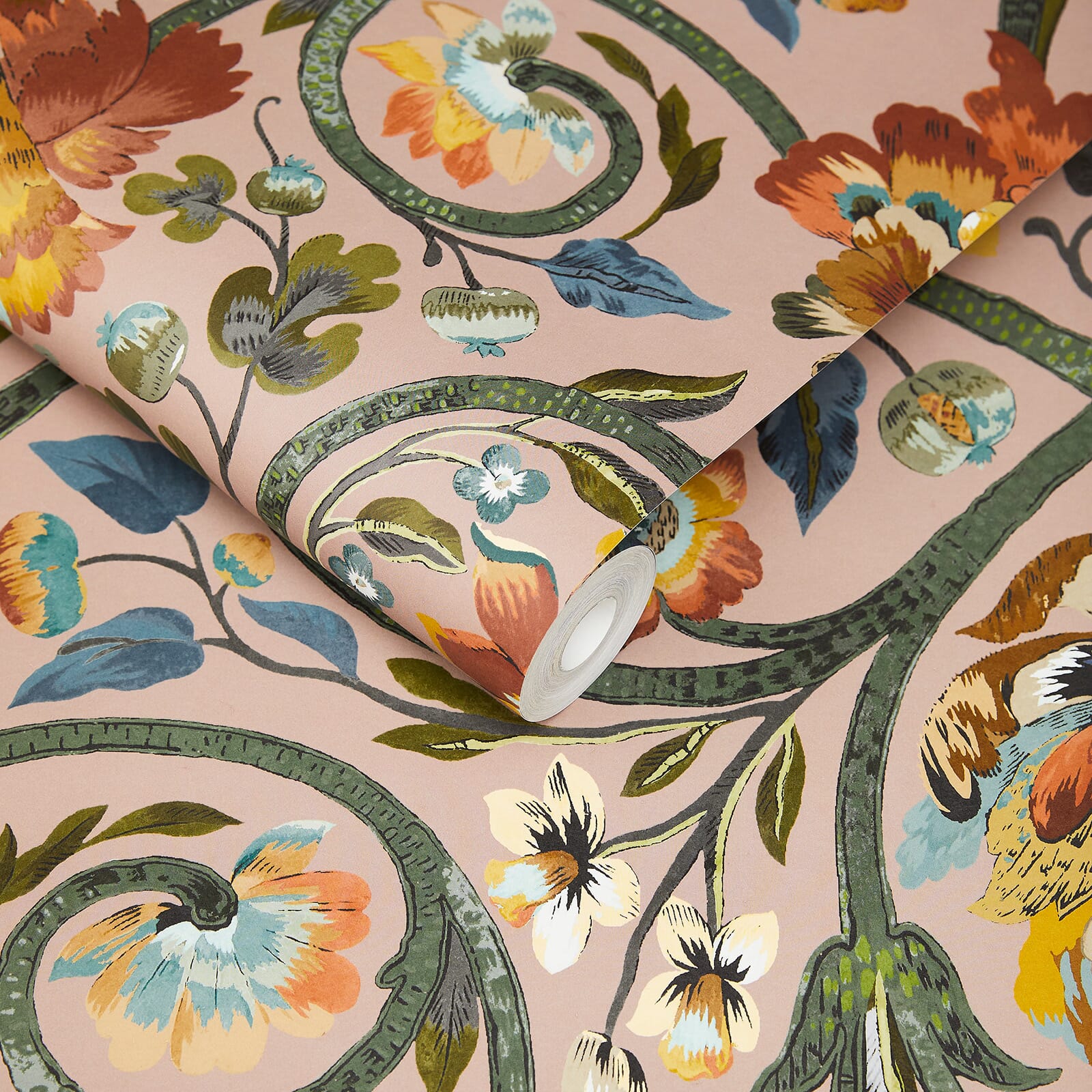 Gaia Wallpaper - Blush - House of Hackney - 1 - WA - GAI - DI - BLS - XXX - Premier Wallcovering