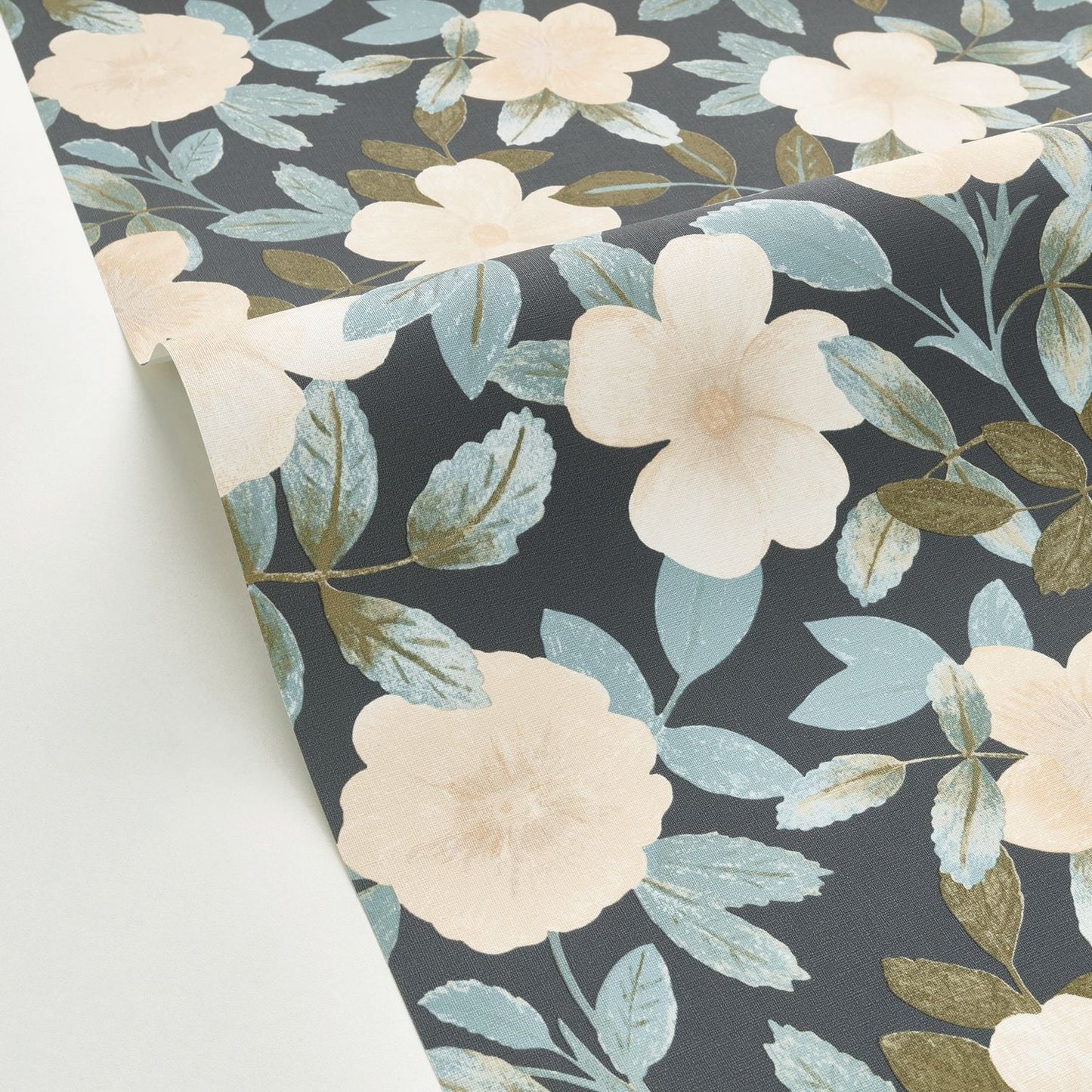 Gaia Wallpaper - Bleu Grise - Caselio - 103626198 - Premier Wallcovering