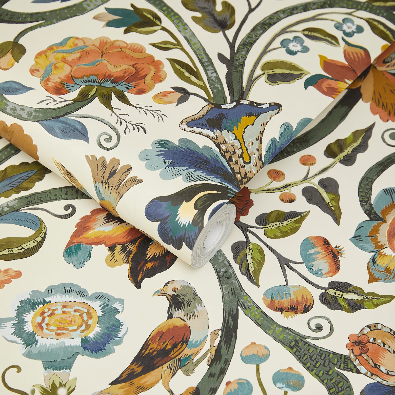 Gaia Wallpaper - Ecru - House of Hackney - 1 - WA - GAI - DI - ECR - XXX - Premier Wallcovering