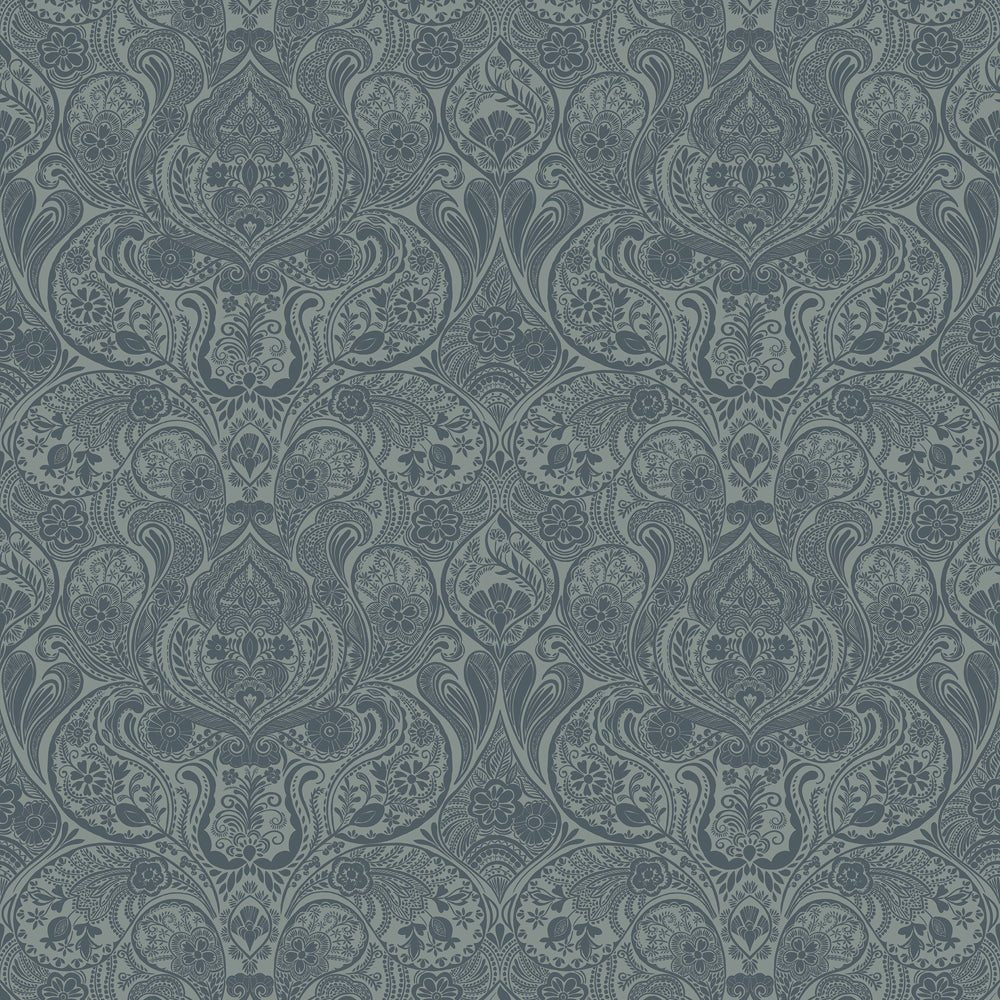 Galadriel Wallpaper - Sapphire - Voyage Maison - GALADRI/WPO/SAP - Premier Wallcovering