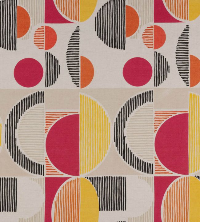 Galaxie Fabric - Hot Pink - Christopher Farr Cloth - CFF231 - 02 - Premier Wallcovering
