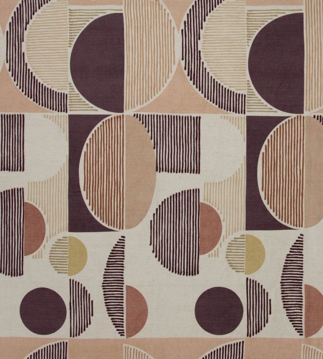 Galaxie Fabric - Wine - Christopher Farr Cloth - CFF231 - 04 - Premier Wallcovering