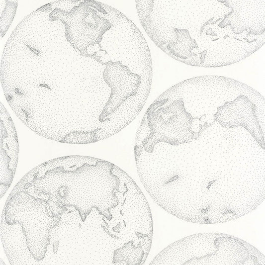 Galilee Voyage Onirique Wallpaper - Noir Gravure - Casadeco - 87290099 - Premier Wallcovering