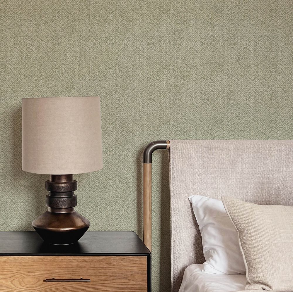 Gallivant Wallpaper - Green / Natural - A Street Prints - FD27253 - Premier Wallcovering