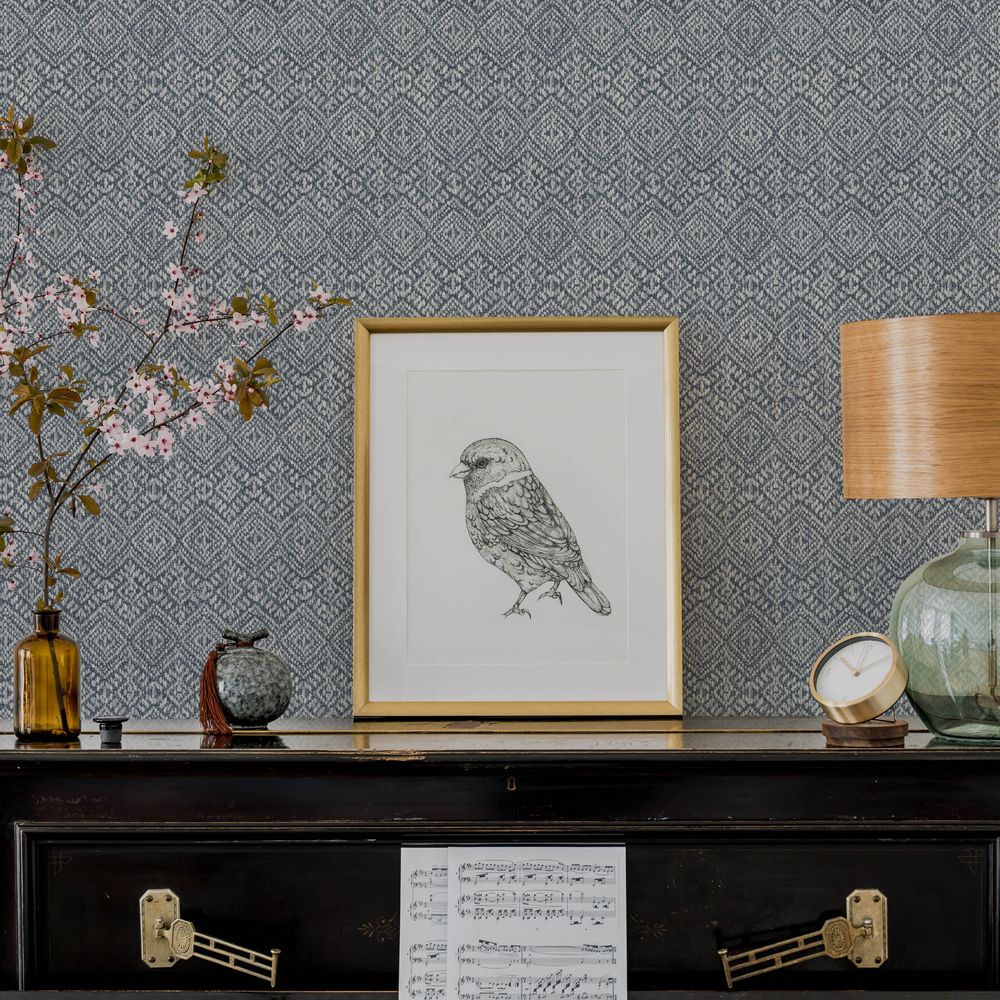 Gallivant Wallpaper - Indigo - A Street Prints - FD27257 - Premier Wallcovering