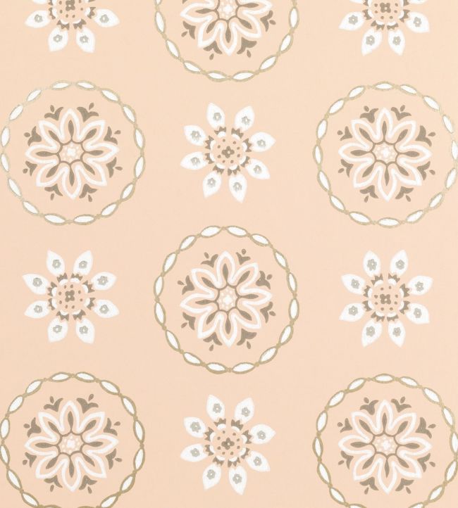 Garance Wallpaper - Blush - Nina Campbell - NCW4354 - 01 - Premier Wallcovering