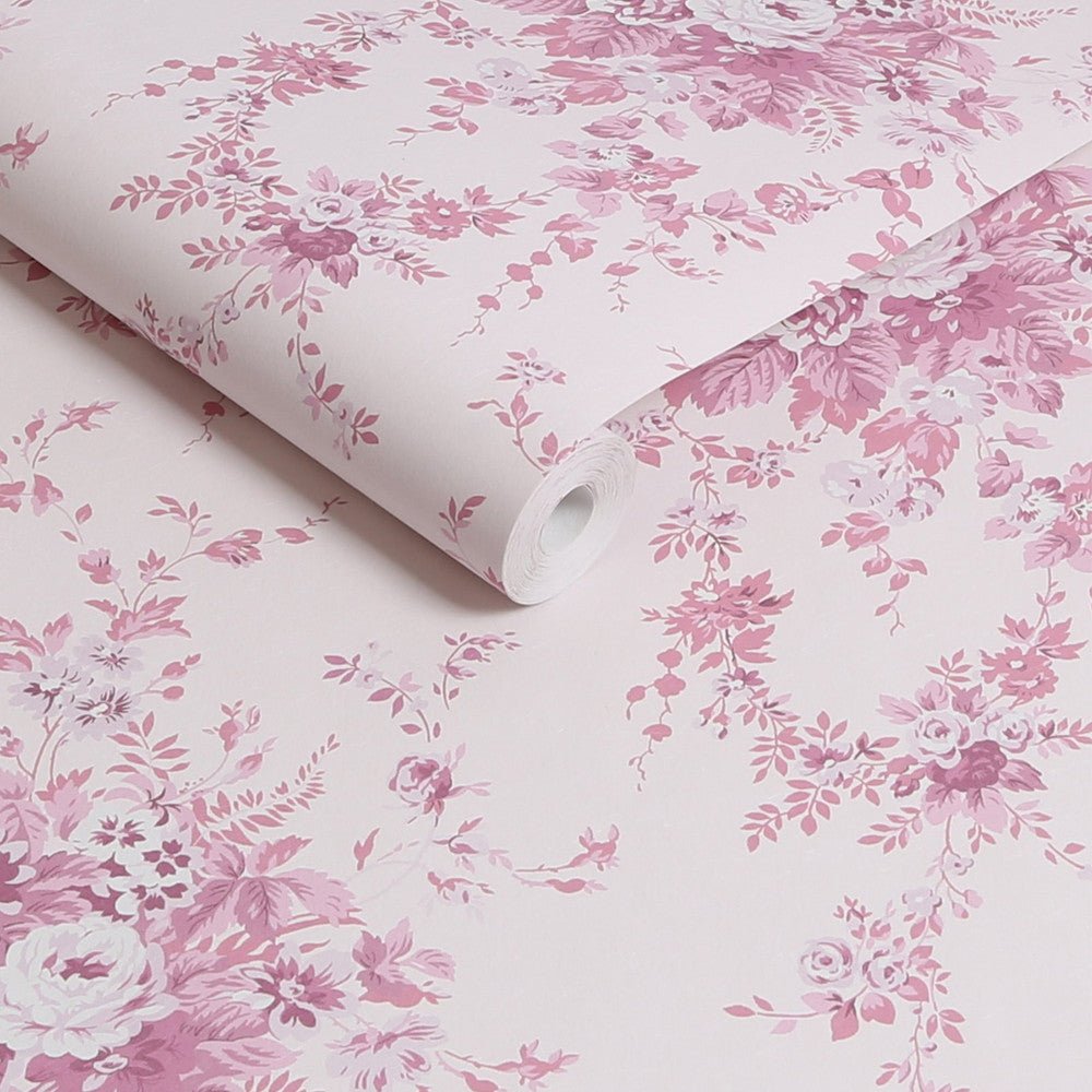 Garden Floral Wallpaper - Shabby Chic - 125126 - Premier Wallcovering